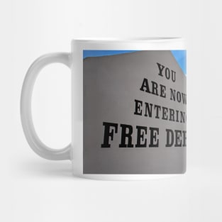 You Are Now Entering Free Derry Mug